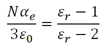 Clausius-Mossotti equation, Viva Questions on Dielectrics